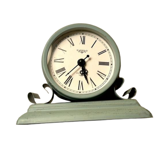 Other - Blue quartz movement table top clock like new